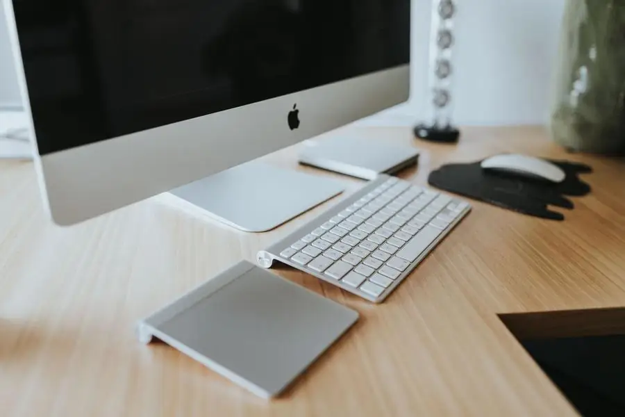 Business system on a computer